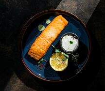 Стейк из лосося