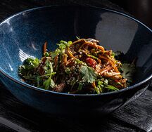 Вок с говядиной