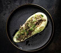 Бефстроганов с картофельным пюре