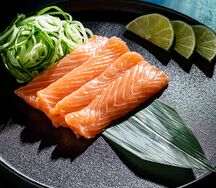 Сашими из лосося