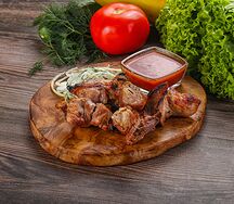 Шашлык из свинины (корейка)