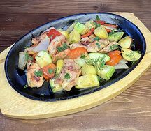 Соте с курицей