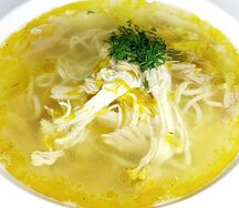 Куриная лапша