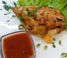 Запеченная куриная грудка с сыром