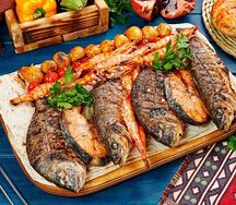 Ассорти из рыбы