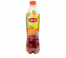 Черный чай Lipton Персик