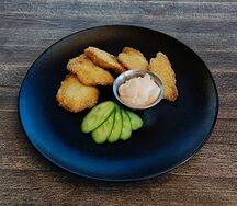 Куриные наггетсы с хрустящим гарниром