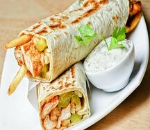 Шаурма в лаваше