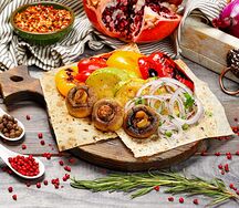 Овощной микс на углях