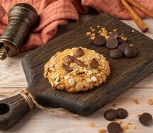 Овсяное печенье с молочным шоколадом