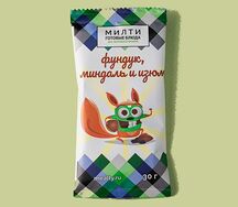 Смесь фундука, миндаля и изюма 30 г