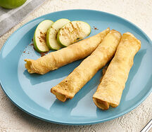 Блинчики с яблоками и корицей