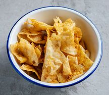 Домашние пшеничные чипсы с баарат