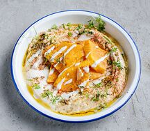 Хумус с запеченной тыквой