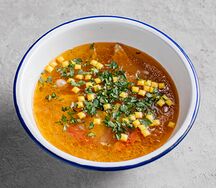 Супчик куриный с нутом и шкедей марак