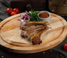 Шашлык из бараньей корейки