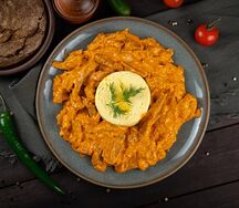 Гуляш с гарниром