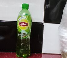 Холодный зелёный чай Lipton