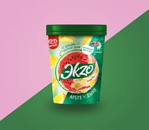 Мороженое Эkzо Арбуз-дыня Ведро