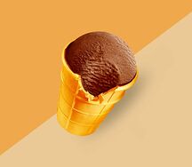 Мороженое Золотой стандарт Пломбир шоколадный