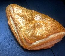 Хачапури с сыром и ветчиной