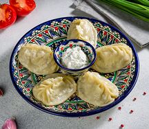 Манты с картофелем