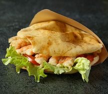 Пита с тигровой креветкой