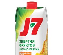 Сок J-7 Персик-яблоко