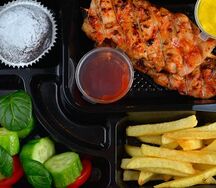 Кидсбокс с куриным шашлычком