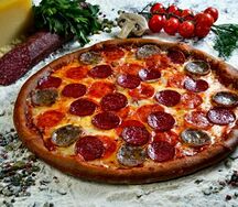 Мясная ржаная пицца