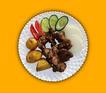 Казан-кебаб с говядиной 