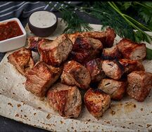 Шашлык из cвинoй шеи