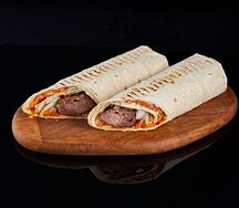 Люля-кебаб курино-свиной в лаваше