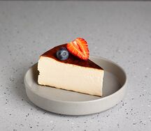 Баскский гречишный чизкейк 