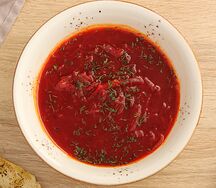 Борщ с говядиной