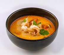 Суп Том ям с креветками