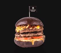 Бургер Копченый Black Angus двойной