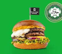 Гавайский бургер двойной (халяль)