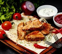 Шашлык из индейки
