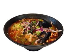 Рамен томатный Терияки-соус с морепродуктами