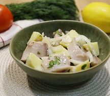 Сельдь по-деревенски