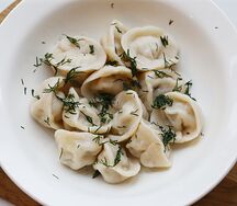 Пельмени с уткой