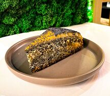 Торт лимонно-маковый