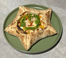 Пицца Звезда с креветками