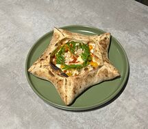 Пицца Звезда с креветками