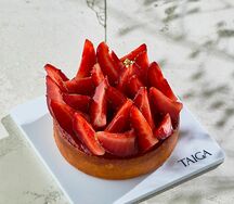Тарталетка клубничная