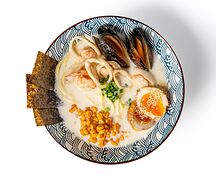 Рамен с морепродуктами
