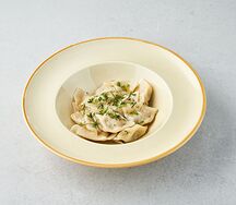 С картофелем и грибами