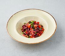 Винегрет с квашеной капустой