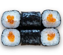 Сливочный сыр и красная икра 